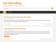 Tablet Screenshot of fadoe.de